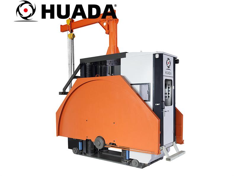 double blade quarrying machine