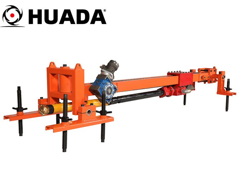 Pneumatic DTH driller stone quarrying machine