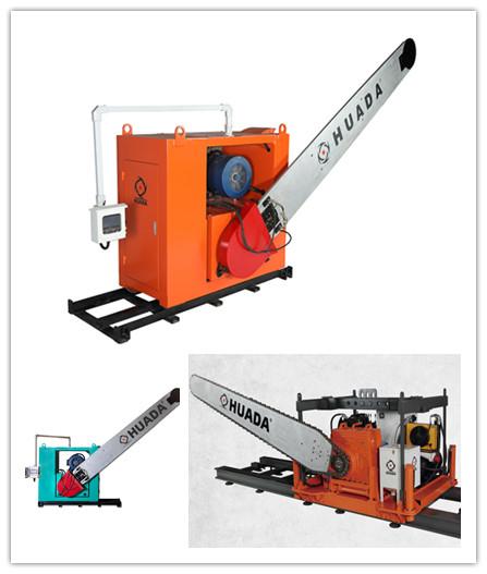 Diamond belt arm saw machine