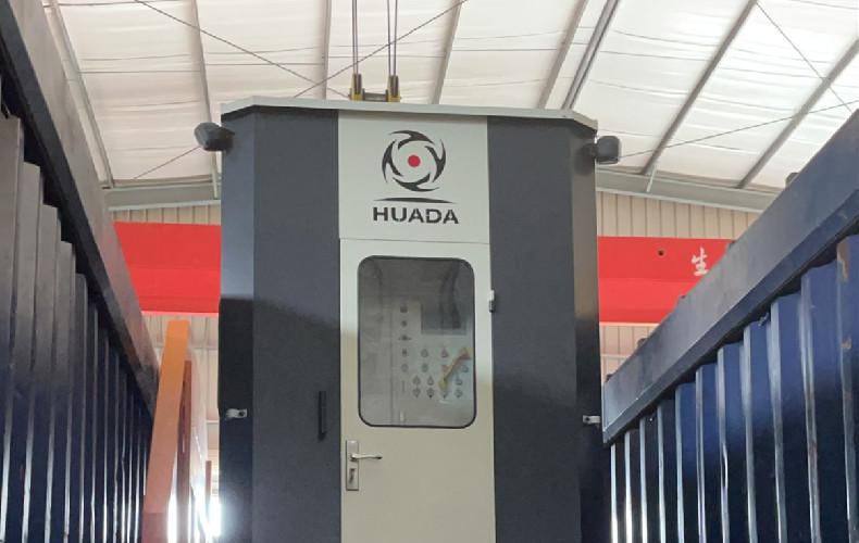 Huada natural stone cutting machine export to Spain