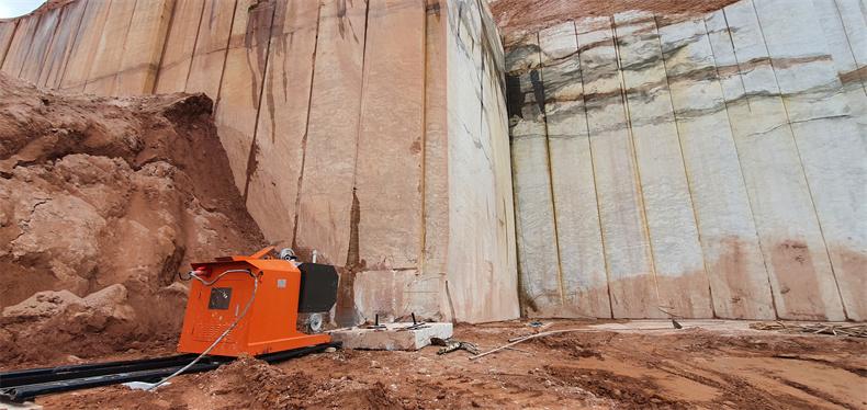 stone wire saw cutting machine