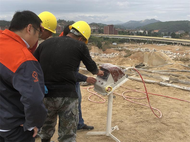 wire saw cutting machine