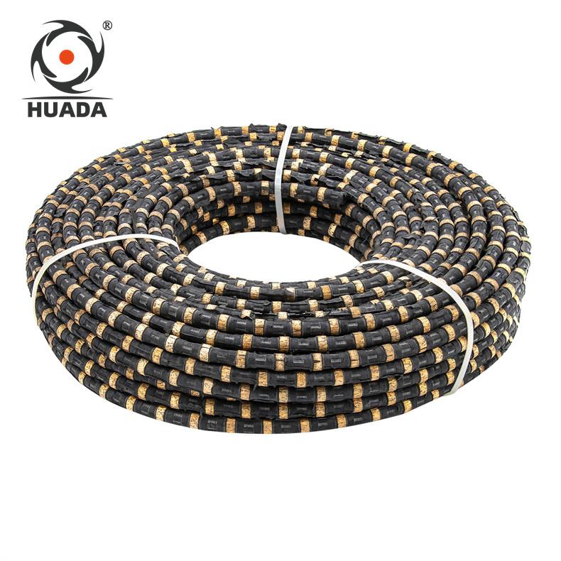 Diamond wire saw rope