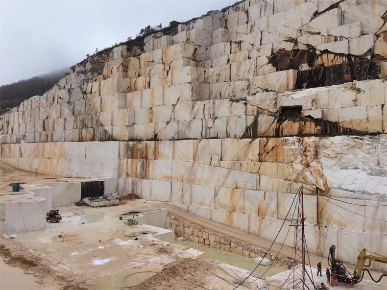 The Ariston marble quarry