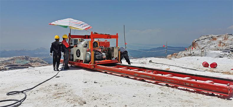 marble chain saw machine