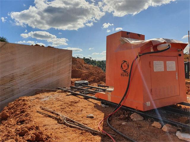 stone quarrying machine