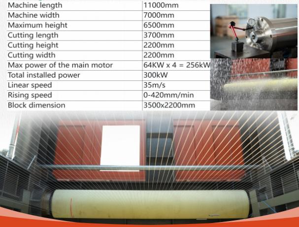 Multi Wire Saw Cutting Machine