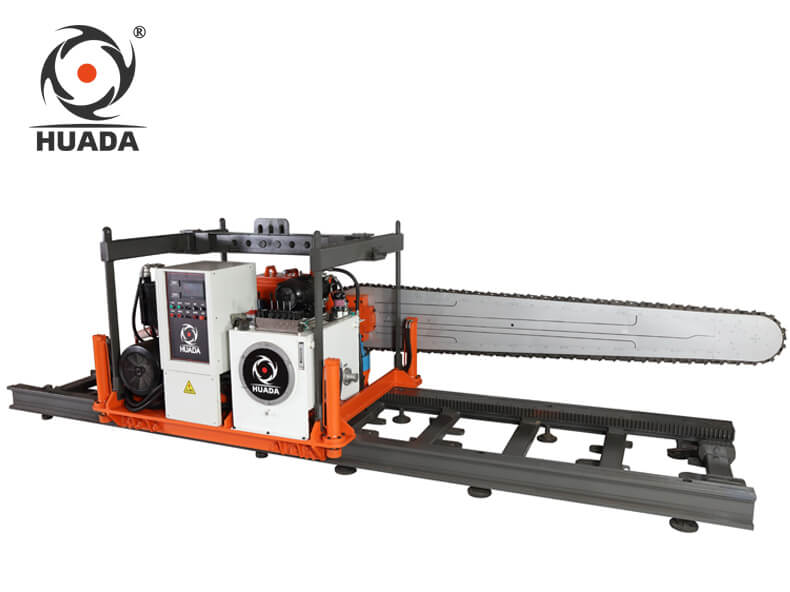 chain saw sandstone cutting machine